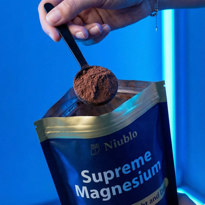 NIUBLO™ Supreme Magnesium Cocoa Night and Day Wellness Support:  Calm Days, Restful Nights